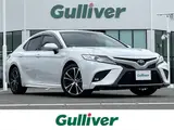 2019 Toyota Camry WS Leather Package White Sedan for sale, Japanese used car export - photo 1 of 24 | GULJI TRADERS