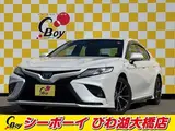 2019 Toyota Camry WS Leather Package White Sedan for sale, Japanese used car export - photo 1 of 10 | GULJI TRADERS