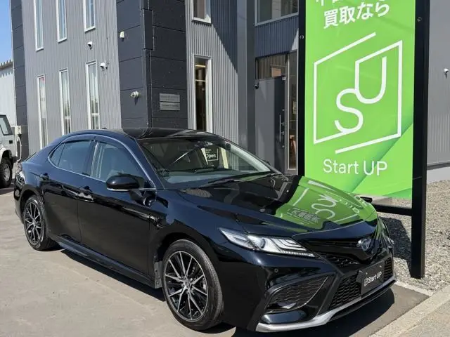 2021 Toyota Camry 2.5 WS E-Four 4WD - photo 1 2021 Toyota Camry 2.5 WS E-Four 4WD Black Sedan for sale, Japanese used car export - photo 1 of 35 | GULJI TRADERS