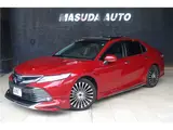 2021 Toyota Camry G Leather Package JBLSR Black Leather Modellista Aero DVD Deck Cold Climate Dashcam Red Sedan for sale, Japanese used car export - photo 1 of 76 | GULJI TRADERS