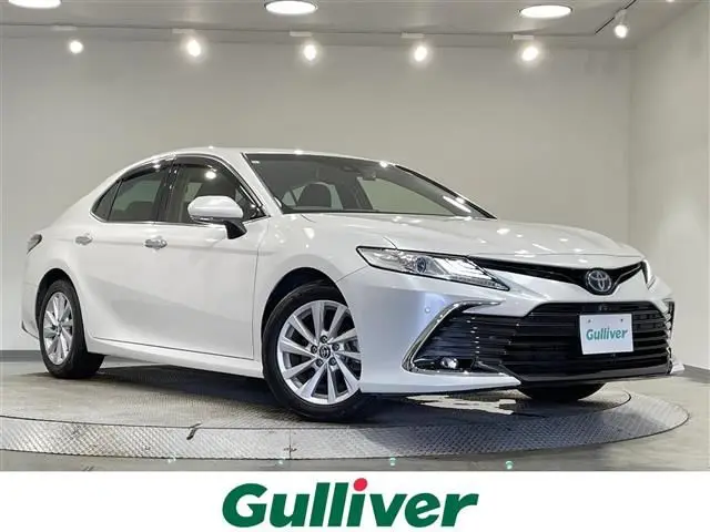 2021 Toyota Camry G - photo 1 2021 Toyota Camry G White Sedan for sale, Japanese used car export - photo 1 of 24 | GULJI TRADERS