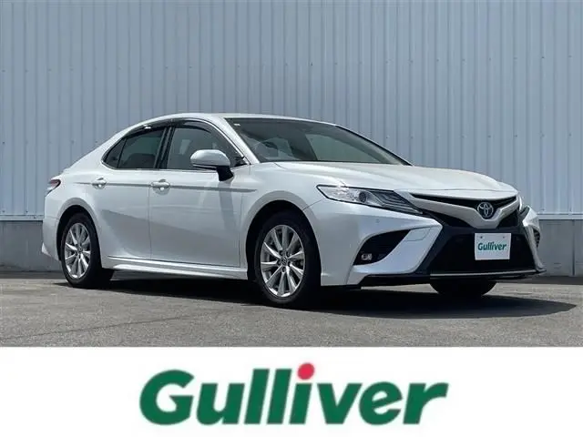 2021 Toyota Camry WS White Sedan for sale, Japanese used car export | GULJI TRADERS