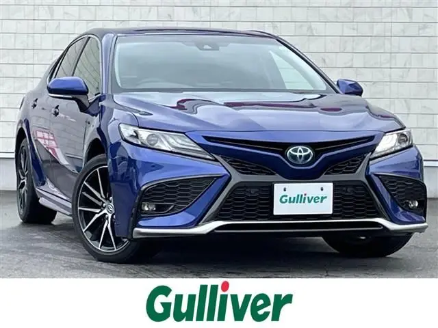 2021 Toyota Camry WS Leather Package 4WD - photo 1 2021 Toyota Camry WS Leather Package 4WD Blue Sedan for sale, Japanese used car export - photo 1 of 24 | GULJI TRADERS