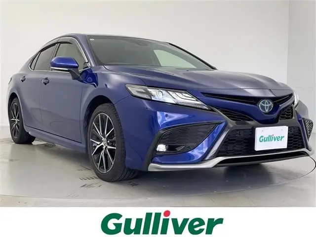 2021 Toyota Camry WS - photo 1 2021 Toyota Camry WS Blue Sedan for sale, Japanese used car export - photo 1 of 21 | GULJI TRADERS