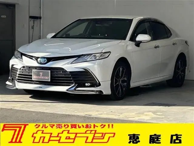 2021 Toyota Camry 2.5G 4WD Pearl Sedan for sale, Japanese used car export - photo 1 of 30 | GULJI TRADERS