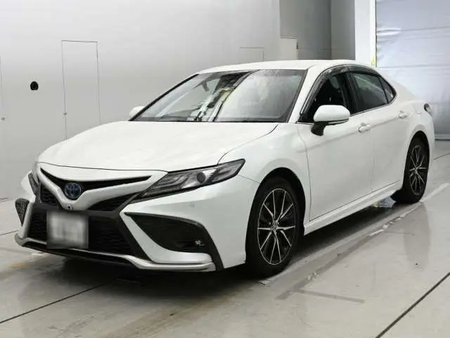 2021 Toyota Camry WS Leather Package Pearl Sedan for sale, Japanese used car export - photo 1 of 12 | GULJI TRADERS