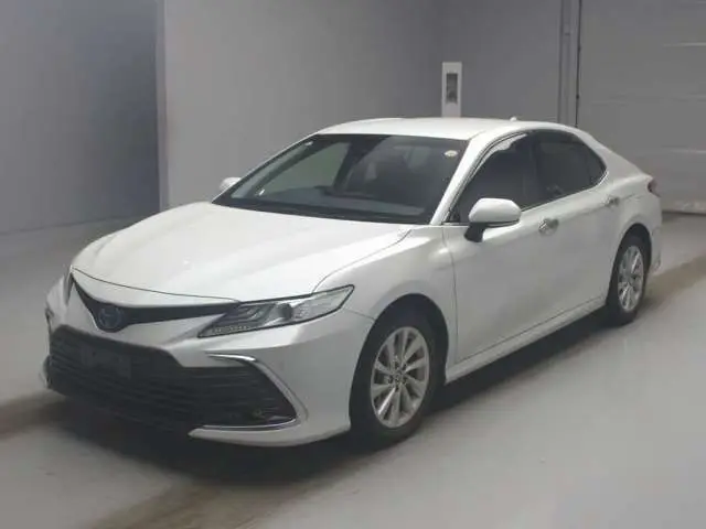 2021 Toyota Camry G Pearl Sedan for sale, Japanese used car export - photo 1 of 11 | GULJI TRADERS