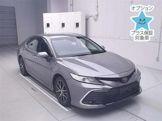2021 Toyota Camry Hybrid G Leather Package - photo 1 2021 Toyota Camry Hybrid G Leather Package Gray Sedan for sale, Japanese used car export - photo 1 of 12 | GULJI TRADERS