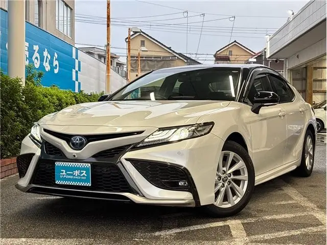 2022 Toyota Camry WS☆Non-smoking car☆Manufacturer navigation☆360° view☆HUD☆ Black Sedan for sale, Japanese used car export - photo 1 of 59 | GULJI TRADERS