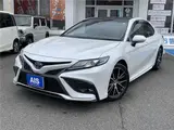 2023 Toyota Camry WS Leather Package ☆ JBL Sound System ☆ Sunroof ☆ Black Leather Seats ☆ White Sedan for sale, Japanese used car export - photo 1 of 36 | GULJI TRADERS