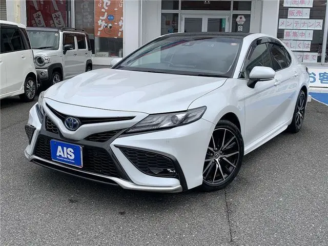 2023 Toyota Camry WS Leather Package ☆ JBL Sound System ☆ Sunroof ☆ Black Leather Seats ☆ - photo 1 2023 Toyota Camry WS Leather Package ☆ JBL Sound System ☆ Sunroof ☆ Black Leather Seats ☆ White Sedan for sale, Japanese used car export - photo 1 of 36 | GULJI TRADERS