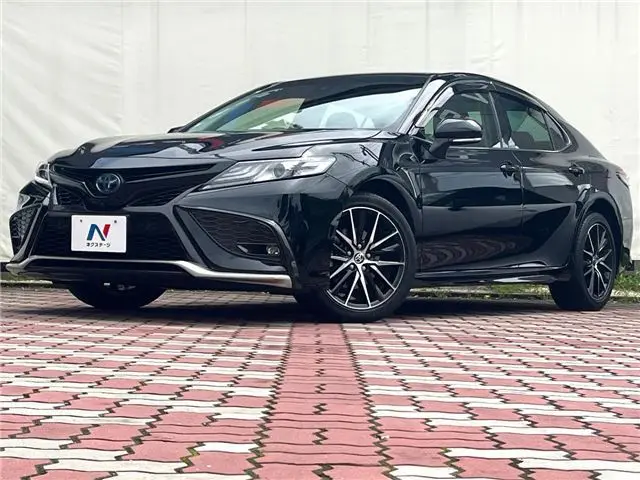 2023 Toyota Camry WS Black Sedan for sale, Japanese used car export - photo 1 of 30 | GULJI TRADERS