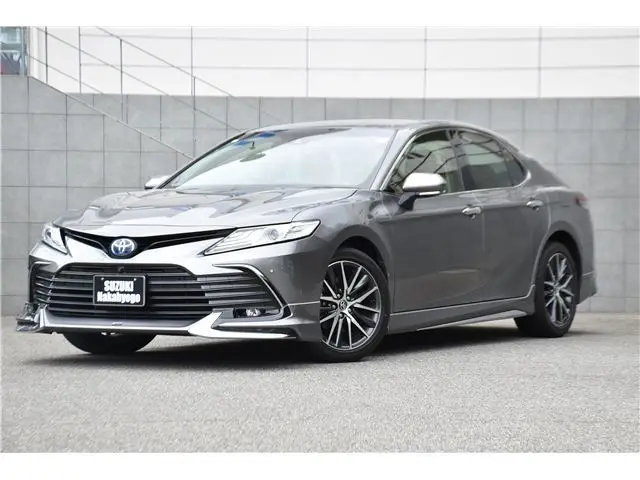 2023 Toyota Camry G Leather Package ★ 4WD ★ Modellista Aero Gray Sedan for sale, Japanese used car export | GULJI TRADERS