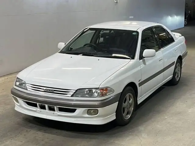 1997 Toyota Carina GT - photo 1 1997 Toyota Carina GT White Sedan for sale, Japanese used car export - photo 1 of 3 | GULJI TRADERS