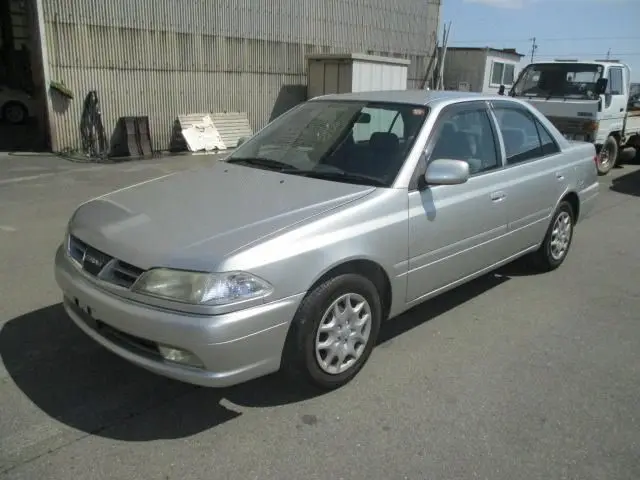 1998 Toyota Carina . Silver Sedan for sale, Japanese used car export - photo 1 of 9 | GULJI TRADERS