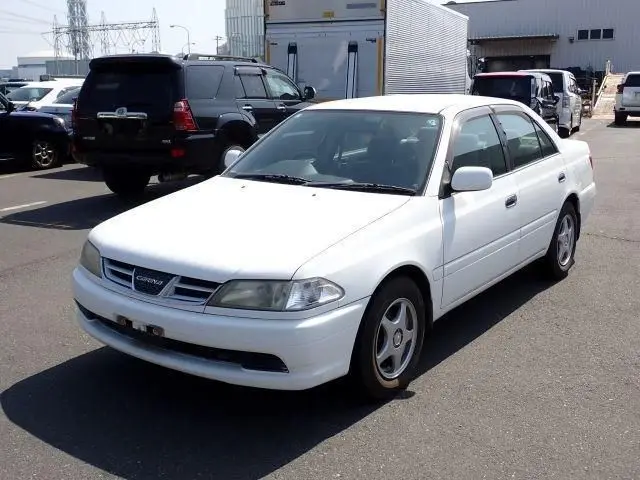 2001 Toyota Carina Si White Sedan for sale, Japanese used car export | GULJI TRADERS