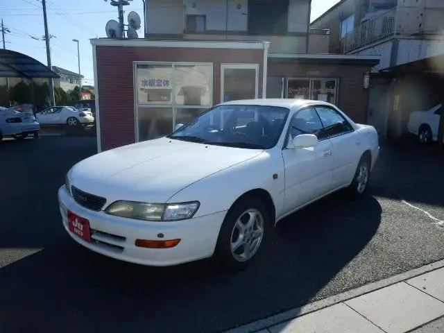 1993 Toyota Carina ED G Limited White Sedan for sale, Japanese used car export | GULJI TRADERS