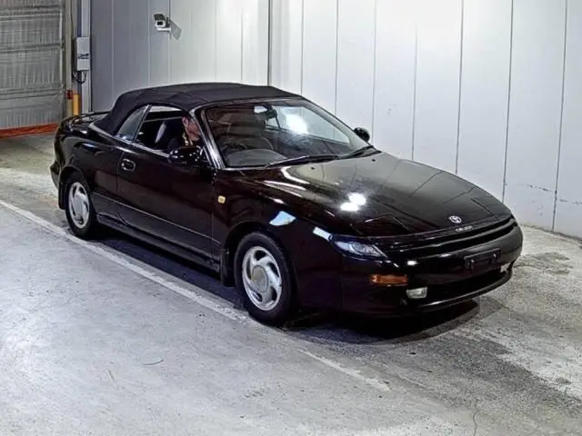 1990 Toyota Celica convertible Black Coupe for sale, Japanese used car export - photo 1 of 3 | GULJI TRADERS