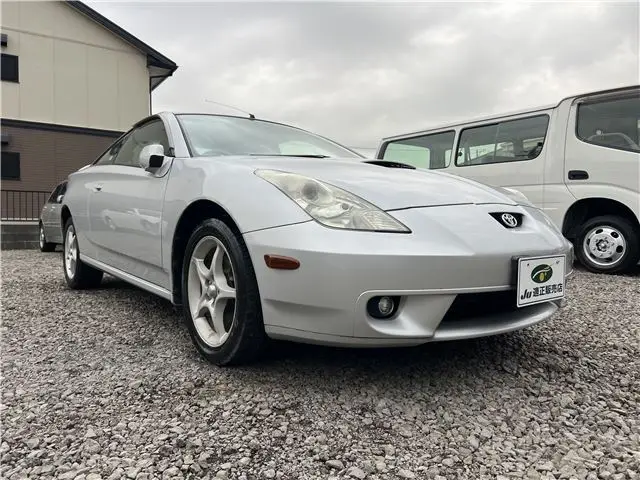 2001 Toyota Celica SS-2 Super Strut Package ★ 6-speed manual Silver Coupe for sale, Japanese used car export - photo 1 of 39 | GULJI TRADERS