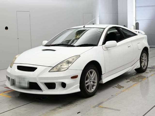 2001 Toyota Celica SS-2 White Coupe for sale, Japanese used car export | GULJI TRADERS