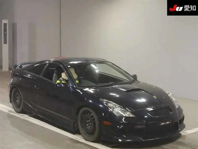 2002 Toyota Celica SS-2 Black Coupe for sale, Japanese used car export - photo 1 of 9 | GULJI TRADERS