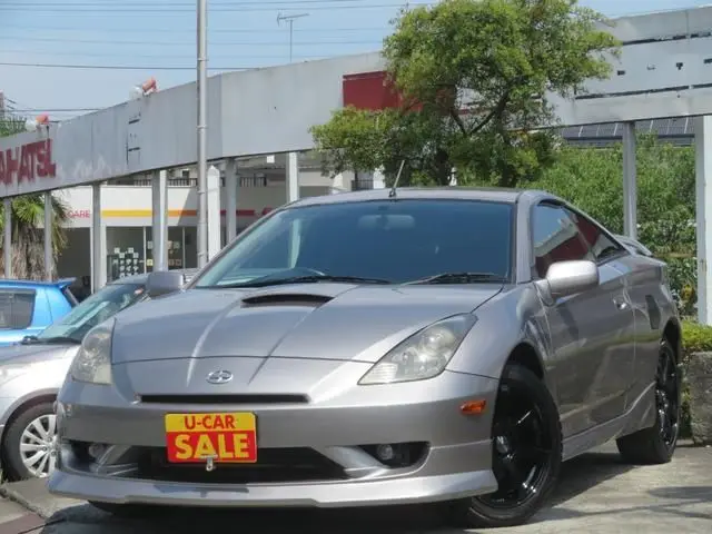 2003 Toyota Celica SS-II Gray Coupe for sale, Japanese used car export - photo 1 of 24 | GULJI TRADERS