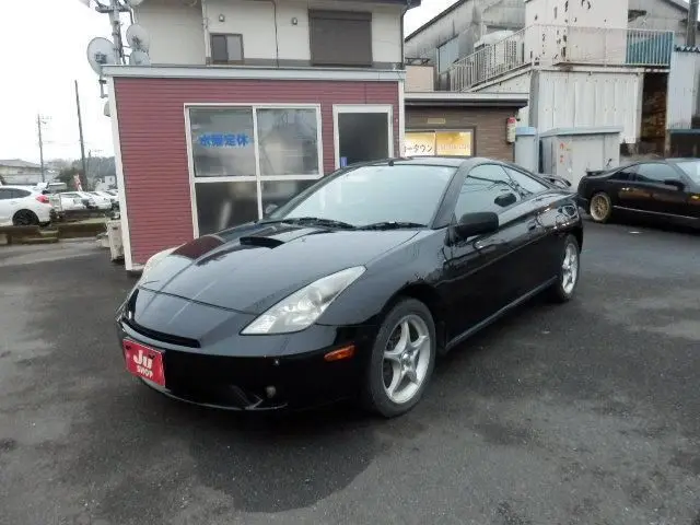 2005 Toyota Celica SS-II Black Coupe for sale, Japanese used car export | GULJI TRADERS