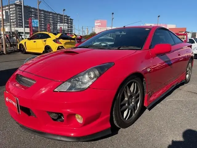 2006 Toyota Celica SS?II Super Strut Package Red Coupe for sale, Japanese used car export | GULJI TRADERS