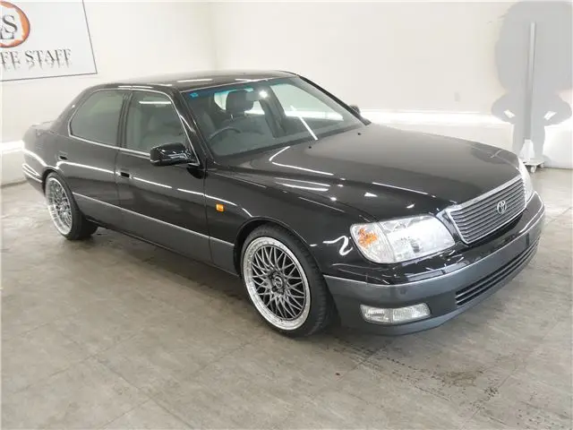 1999 Toyota Celsior C Black Sedan for sale, Japanese used car export - photo 1 of 36 | GULJI TRADERS