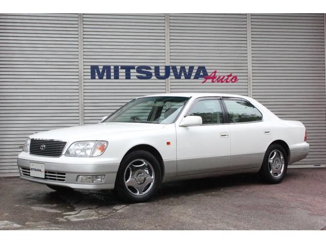 1999 Toyota Celsior C specification, no accident history, actual mileage 55,700 km White Sedan for sale, Japanese used car export | GULJI TRADERS