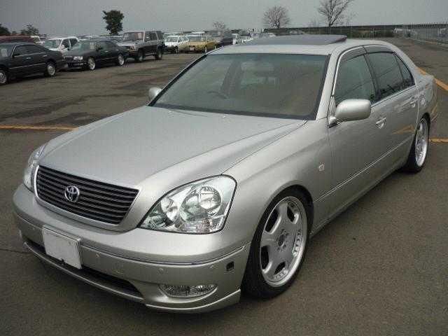 2001 Toyota Celsior C specification interior selection black leather S Silver Sedan for sale, Japanese used car export | GULJI TRADERS