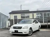 2002 Toyota Celsior ★B-spec eR version★Sunroof★Black genuine leather★Genuine navigation system★Smart key Pearl Sedan for sale, Japanese used car export - photo 1 of 40 | GULJI TRADERS