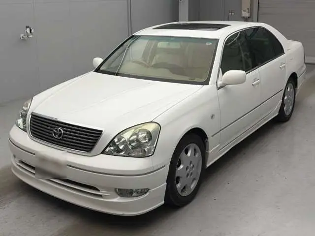 2002 Toyota Celsior A Show eR Version Pearl Sedan for sale, Japanese used car export - photo 1 of 9 | GULJI TRADERS