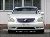 2003 Toyota Celsior C specification, interior selection, black leather interior, sunroof, genuine multi-information display. Pearl Sedan for sale, Japanese used car export - photo 1 of 63 | GULJI TRADERS