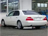 2003 Toyota Celsior C specification, interior selection, black leather interior, sunroof, genuine multi-information display. Pearl Sedan for sale, Japanese used car export - photo 6 of 63 | GULJI TRADERS