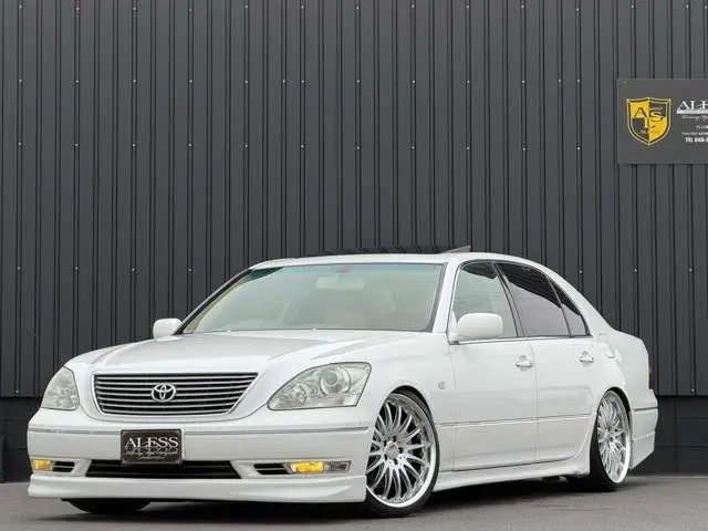 2003 Toyota Celsior 4.3 eR specifications White Sedan for sale, Japanese used car export - photo 1 of 63 | GULJI TRADERS