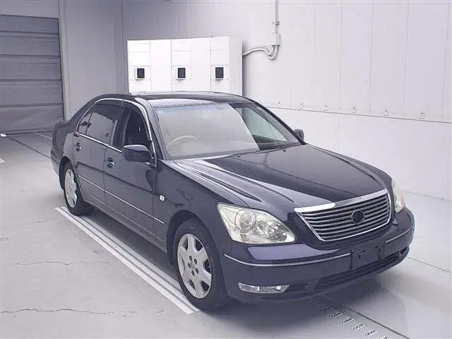 2003 Toyota Celsior C Show Interior Selection Blue Sedan for sale, Japanese used car export - photo 1 of 11 | GULJI TRADERS