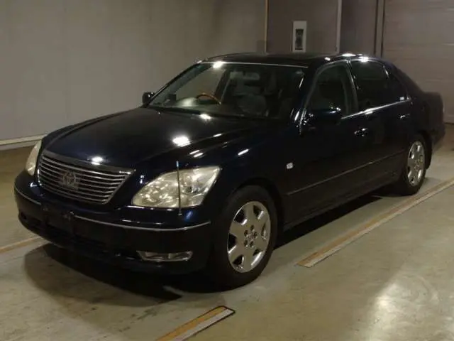 2003 Toyota Celsior C Show F Package Interior Selection Blue Sedan for sale, Japanese used car export - photo 1 of 11 | GULJI TRADERS