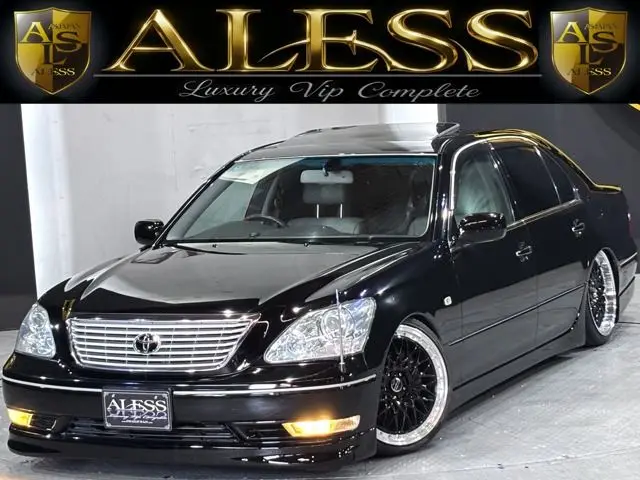 2004 Toyota Celsior 4.3 eR specifications Black Sedan for sale, Japanese used car export | GULJI TRADERS