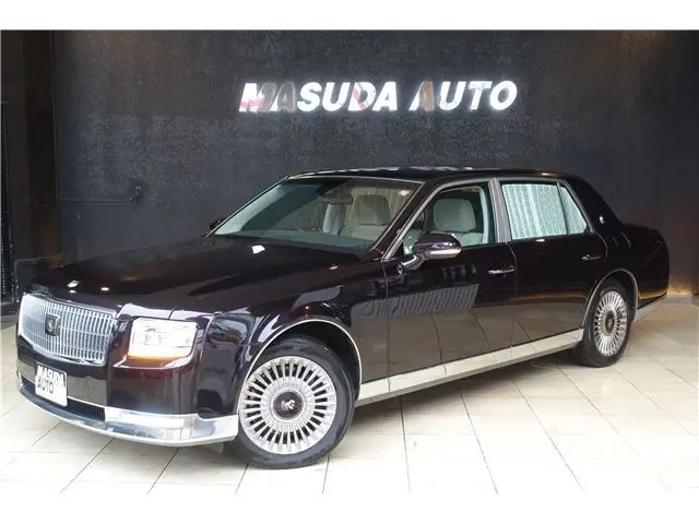2018 Toyota Century Base grade, optional cold weather package, rear three-panel curtains, one-owner vehicle. - photo 1 2018 Toyota Century Base grade, optional cold weather package, rear three-panel curtains, one-owner vehicle. Other Sedan for sale, Japanese used car export | GULJI TRADERS