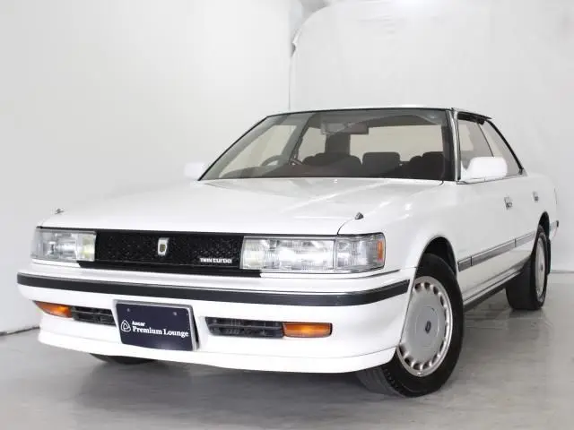 1989 Toyota Chaser GT Twin Turbo - photo 1 1989 Toyota Chaser GT Twin Turbo White Sedan for sale, Japanese used car export - photo 1 of 9 | GULJI TRADERS