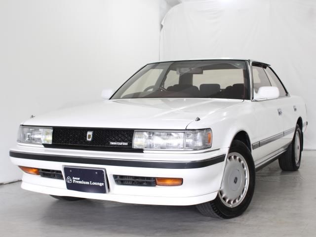1989 Toyota Chaser GT Twin Turbo - photo 1 1989 Toyota Chaser GT Twin Turbo White Sedan for sale, Japanese used car export | GULJI TRADING