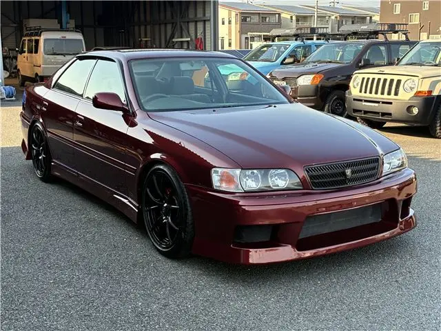 1997 Toyota Chaser Avante White Color changed Sedan for sale, Japanese used car export | GULJI TRADERS