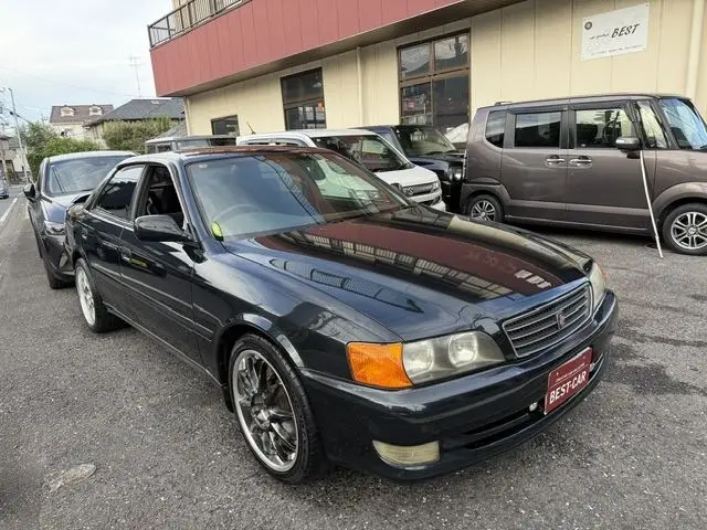 1997 Toyota Chaser Tourer S Green Sedan for sale, Japanese used car export | GULJI TRADERS