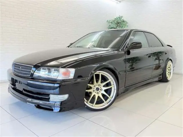 1997 Toyota Chaser Tourer S, no accident history. Black Color changed Sedan for sale, Japanese used car export | GULJI TRADERS