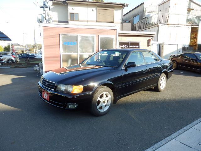 1999 Toyota Chaser Tourer - photo 1 1999 Toyota Chaser Tourer Black Color changed Sedan for sale, Japanese used car export | GULJI TRADERS