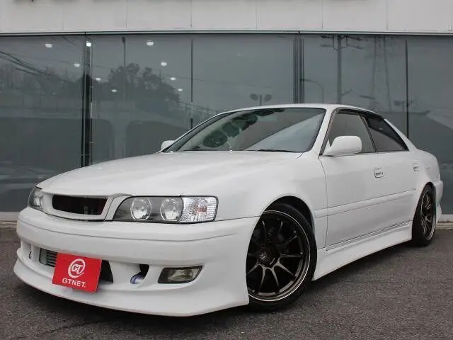 1999 Toyota Chaser Tourer V White Color changed Sedan for sale, Japanese used car export | GULJI TRADERS