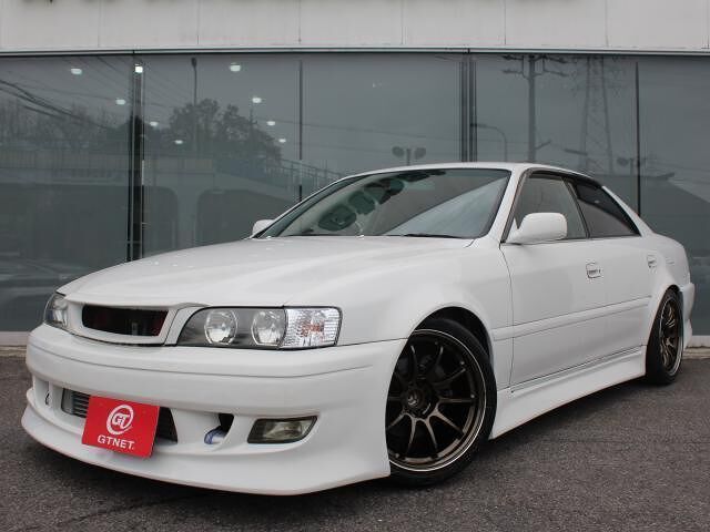 1999 Toyota Chaser Tourer V White Color changed Sedan for sale, Japanese used car export | GULJI TRADERS
