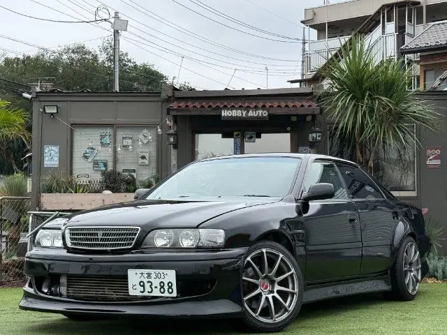 1999 Toyota Chaser Tourer V - photo 1 1999 Toyota Chaser Tourer V Black Sedan for sale, Japanese used car export - photo 1 of 24 | GULJI TRADERS