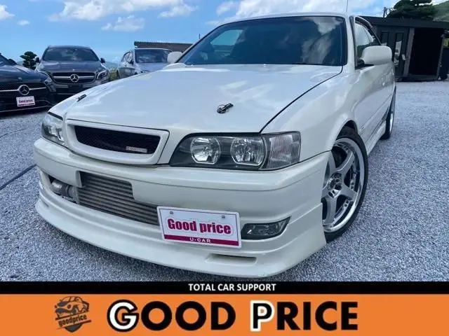 1999 Toyota Chaser 2.5 Tourer V - photo 1 1999 Toyota Chaser 2.5 Tourer V Pearl Sedan for sale, Japanese used car export - photo 1 of 9 | GULJI TRADERS